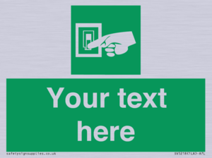 Custom Light Switch Sign